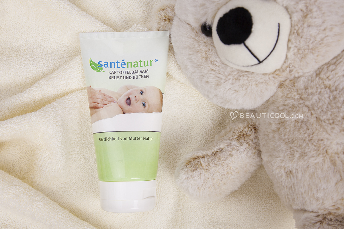 Santenatur Potato Children Cream (Chest & Back) 150 ml. เกราะป้องกันลูกน้อย ปลอดภัย วางใจหายห่วง ช่วยให้หลับสบาย ป้องกันและบรรเทาผิวจากผดผื่น