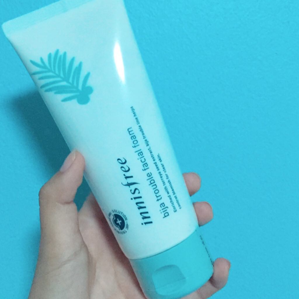 Innisfree , Bija , Bija trouble , facial foam , คลีนซิ่ง Innisfree,Innisfree Bija Trouble Facial Foam 150ml